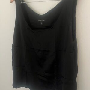 Eileen Fisher Classic Black Tank Top